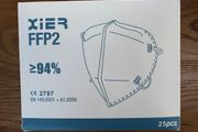 FFP2  Masks Box (x25 Masks)