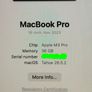 Macbook Pro 16 Inch M3 Pro (12-cpu 18-gpu) 36gb Ram 512gb Ssd 2023 Nov Image 7