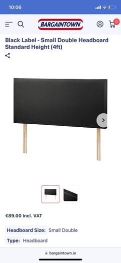Headboard brand new