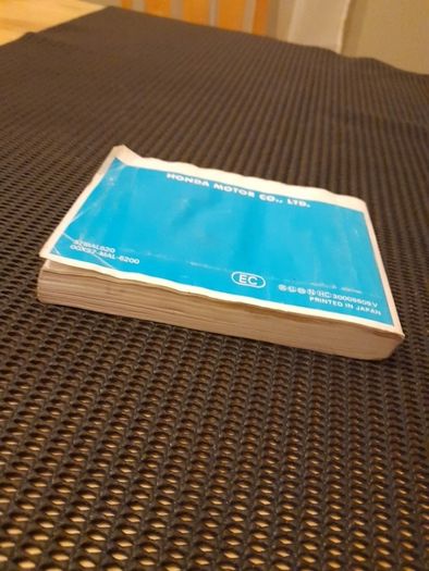 Honda CBR600F Owner's Manual