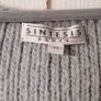 Sintesis aqua blue - grey wool jumper UK 14 to 16 Eur 44 Image 3