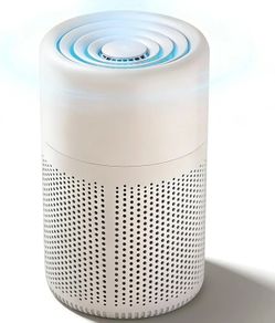 Smart Air Purifiers for Bedroom with H13 HEPA,Air Purifier for Home with USB Power,Quiet HEPA Filter Cleaner for Better Sleep,Air Frenshener,Allergies,Dust,Pet Dander,Odour,Smoke,Office,Desktop
