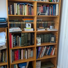 Two bookcases