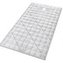 Brand New Besco Vexo Marble Ultra-Slim Rectangular Shower Tray (120 x 90 x 2.6 cm) + Separate Waste Trap Image 3