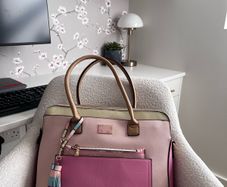 Practically new Parfois Ladies Laptop Bag & comes with 3in1 matching charging cable