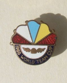 1968 WORLD TEAM CUP (Speedway motorcycle racing) - spectator's/souvenir badge (1968)