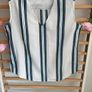 Marks & Spencer striped top size 12 100% cotton Image 3