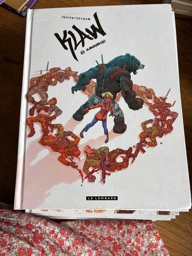 13 Klaw French comics in French