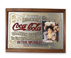 Vintage Coca Cola mirror