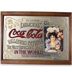 Vintage Coca Cola mirror