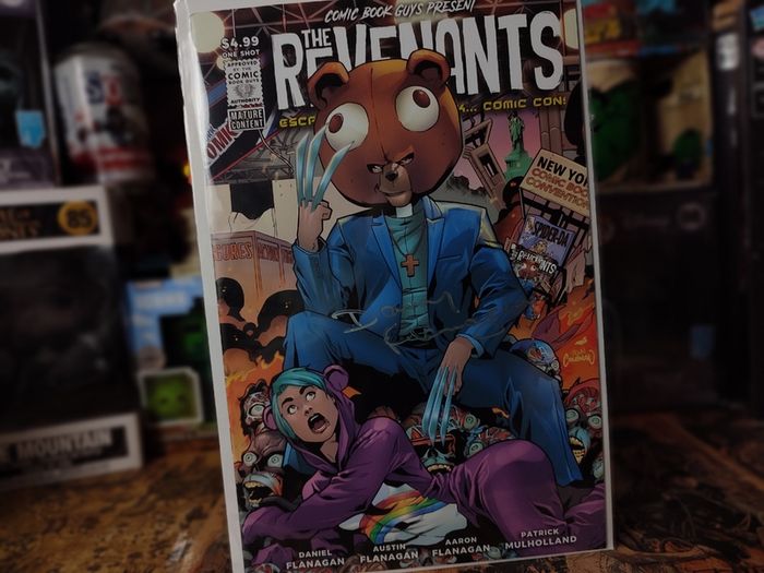 Revenants ! Escape From New York Comic Con ! Hand Signed by an Author - Daniel Flanagan ! 2023 ! by  Comic Book Guys !