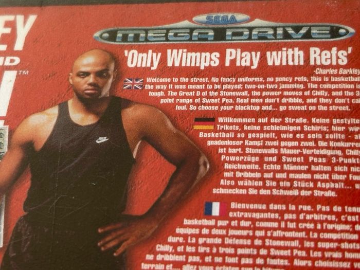 Barkley Shut Up and Jam for Sega Mega Drive - Boxed