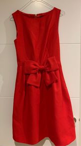 Ted Baker red dress with a ribbon