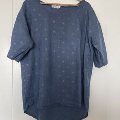 Italian Linen Top size L