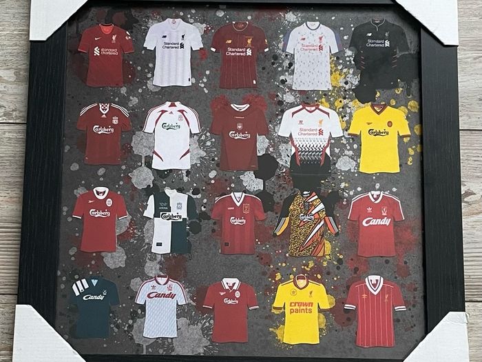 Liverpool Jersey History Frame
