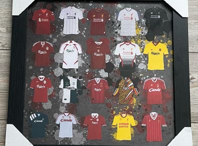 Liverpool Jersey History Frame