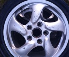 Porsche Boxster 986s Front Alloys