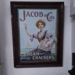 Jacob's Cream Cracker advertisement Framed Print