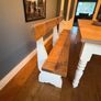 Solid Wood Dining Table & Benches Image 4