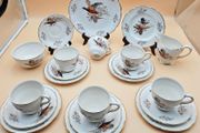 Vintage Arklow  pheasant pattern coffee set