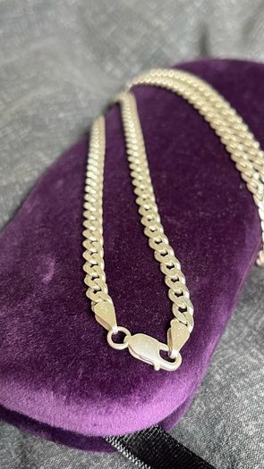 33 grams silver chain men