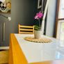 Stylish solid oak dining table set Image 5