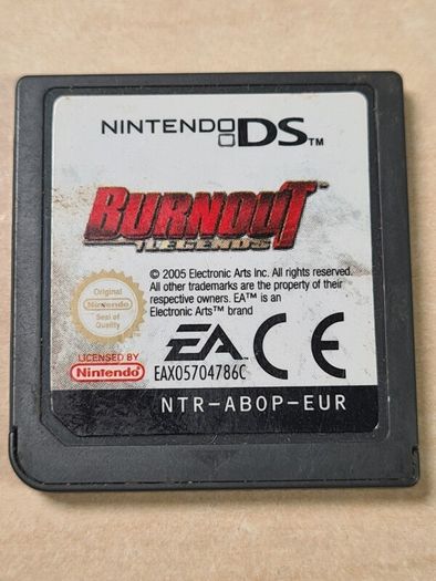 Nintendo Ds Burnout Legends Car Racing Cart Cartridge Only