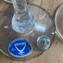 Neman Set of Shot Chrystal Glasses Hand Made Vintage Image 2