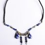 Vintage Ethnic Lapis Pendant Drop Necklace Image 6
