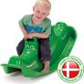 3 Persons Rocker and Seesaw, Durable Plastic with 3 Seats and Made in Denmark  Green Crocodile Image 2