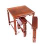 Mahogany Nest Of Three Tables Image 2