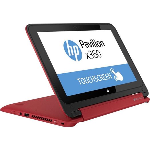 HP Pavilion x360 Convertible 15.6'' i3-6100U 1TB 8GB Red Laptop