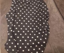 Black & White Polka Dot Halter Neck Top