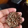 Vintage Brooch. Dominant Blue Theme. Image 2