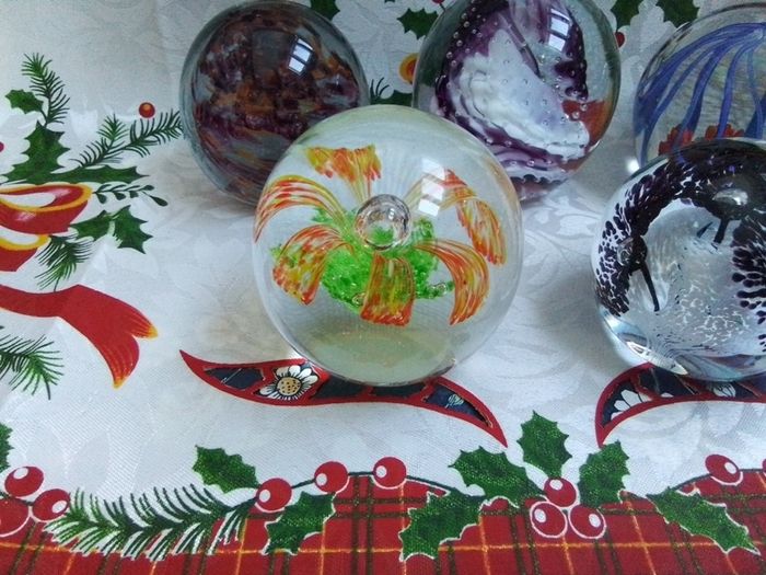 Fancy Glass Paperweights