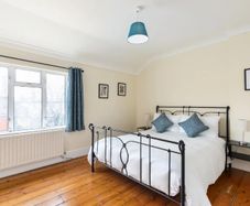 king bed & 2 bedside tables