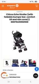 Chicco echo stroller