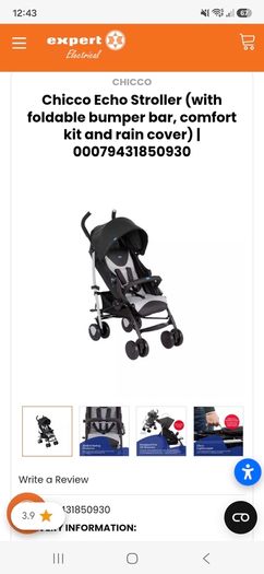 Chicco echo stroller