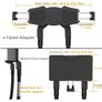 Cell Phone Holder, Universal Neck Phone Holder for Bed Mobile Phone Stand Flexible Long Arm Gooseneck Stand Multiple Function Lazy Bracket for iPhone 12 11 Pro Xs Max 8 7 Samsung S10 and More Image 4