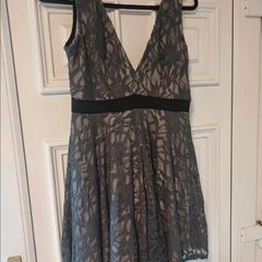sparkley grey dress