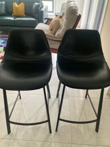 Two counter chairs