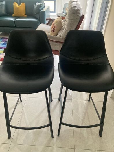 Two counter chairs