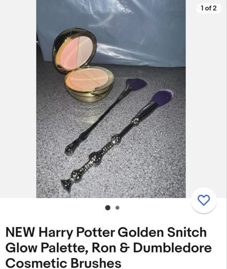 Harry potter golden snitch glow palette