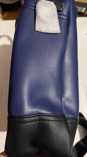 Trussardi Jeans leather business Brief Case laptop shoulder travel Bag brand new with tag