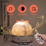 Remote Night Light Projector & Room Decor, 15 Films, 15 White Noises/Lullabies Moon Star Projector Night Light, USB Rechargeable Night Light Projector, Portable Sound Machine Star Light Projector Lamp, Kawaii Gift Halloween, Christmas Gift Image 5