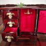 Vintage Chinese Hand Made Lacquer Jewelry Box Image 4