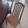 G Plan extendable Dining Table and 6 chairs Image 5