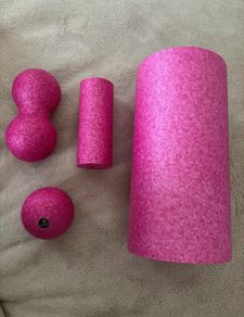 Bodymate Foam Roller Set Pink