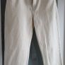 ZARA high waisted straight leg beige jeans with frayed hems Sz 40 EU (Fit 12 UK) - Bnwot Rrp 39.99 Image 2