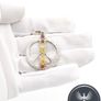 Vintage 925 Silver & Natural Gemstones Multicolor Chakra Pendant Image 7